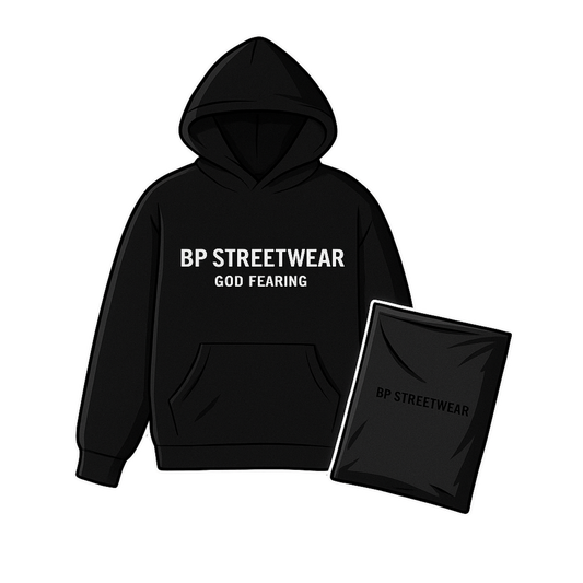 Essential Black Hoodie