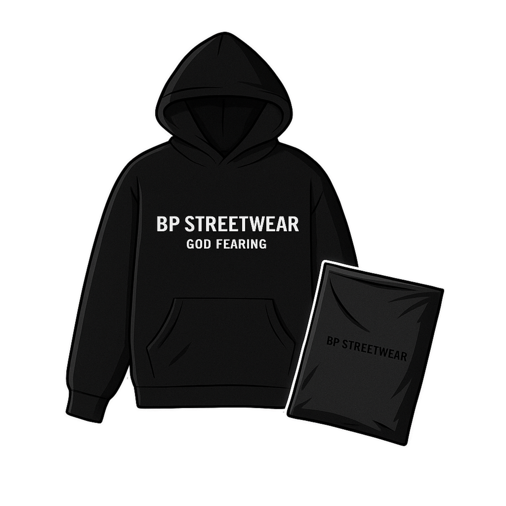 Essential Black Hoodie